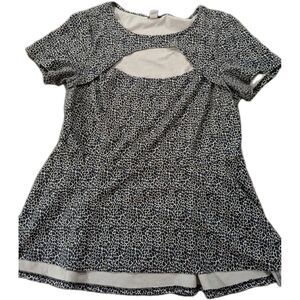 Torrid Womens Open Front Baby Doll Shirt Stretchy Thick Sz 1 Read